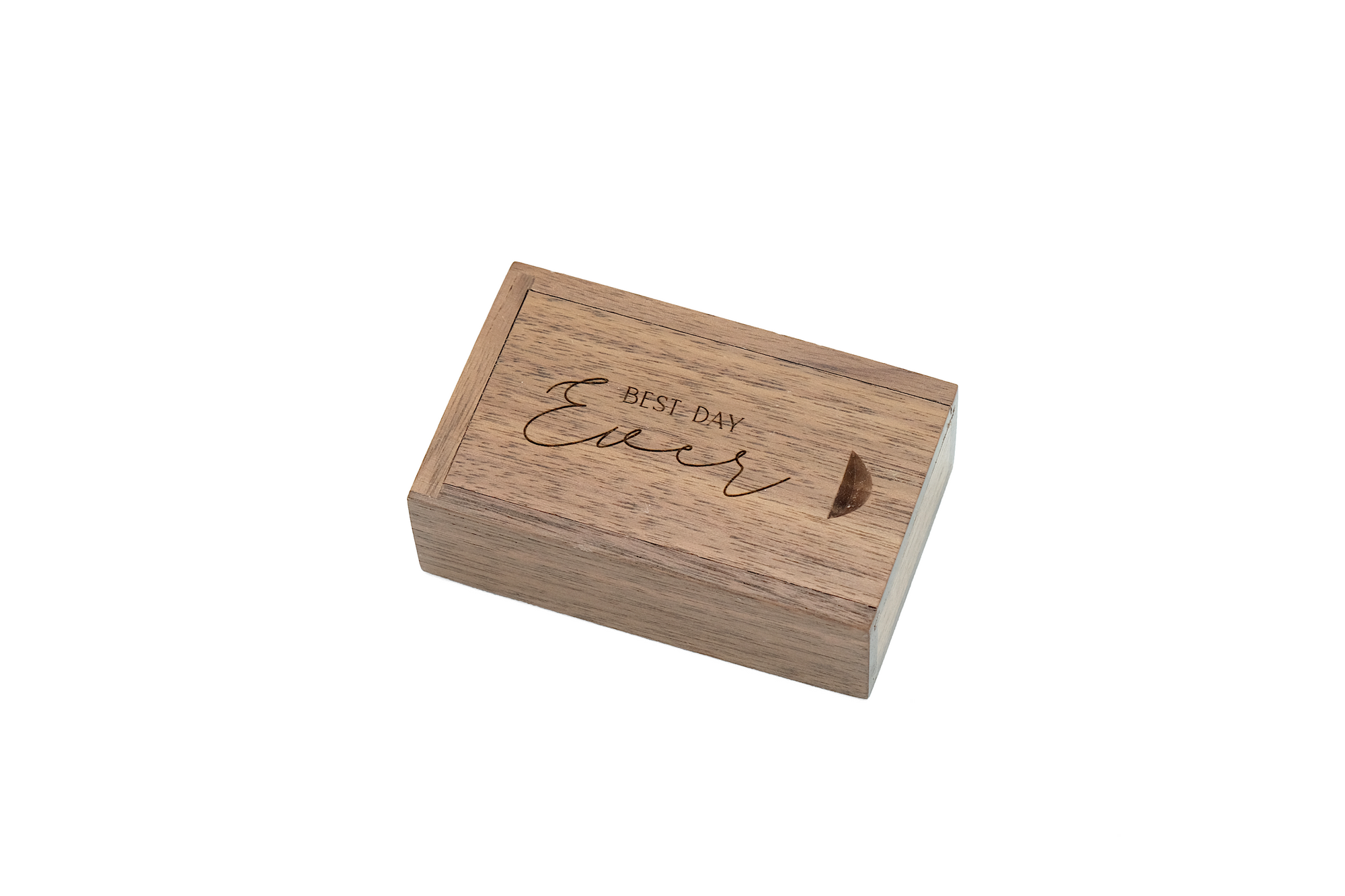 "Best Day Ever" Walnut Box + USB