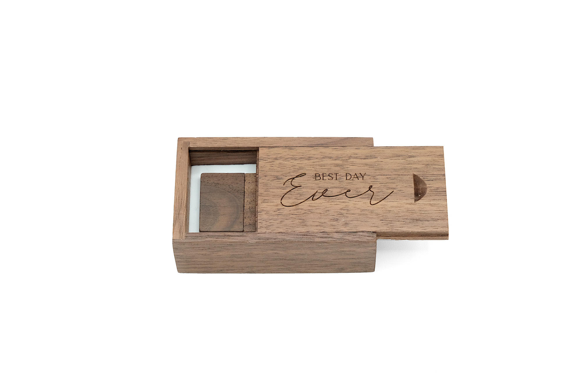 &quot;Best Day Ever&quot; Walnut Box + USB