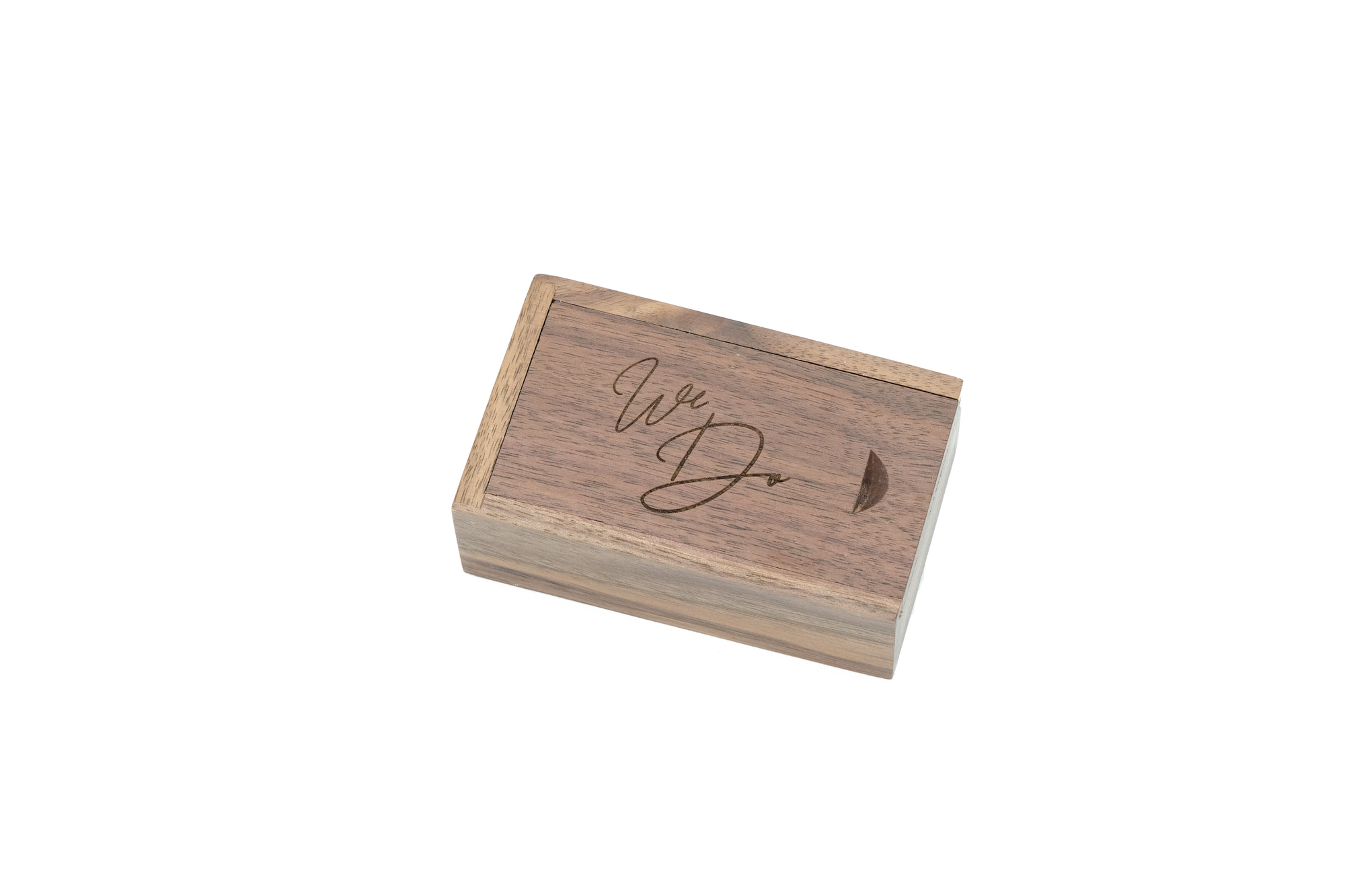 "We Do" Walnut Box + USB