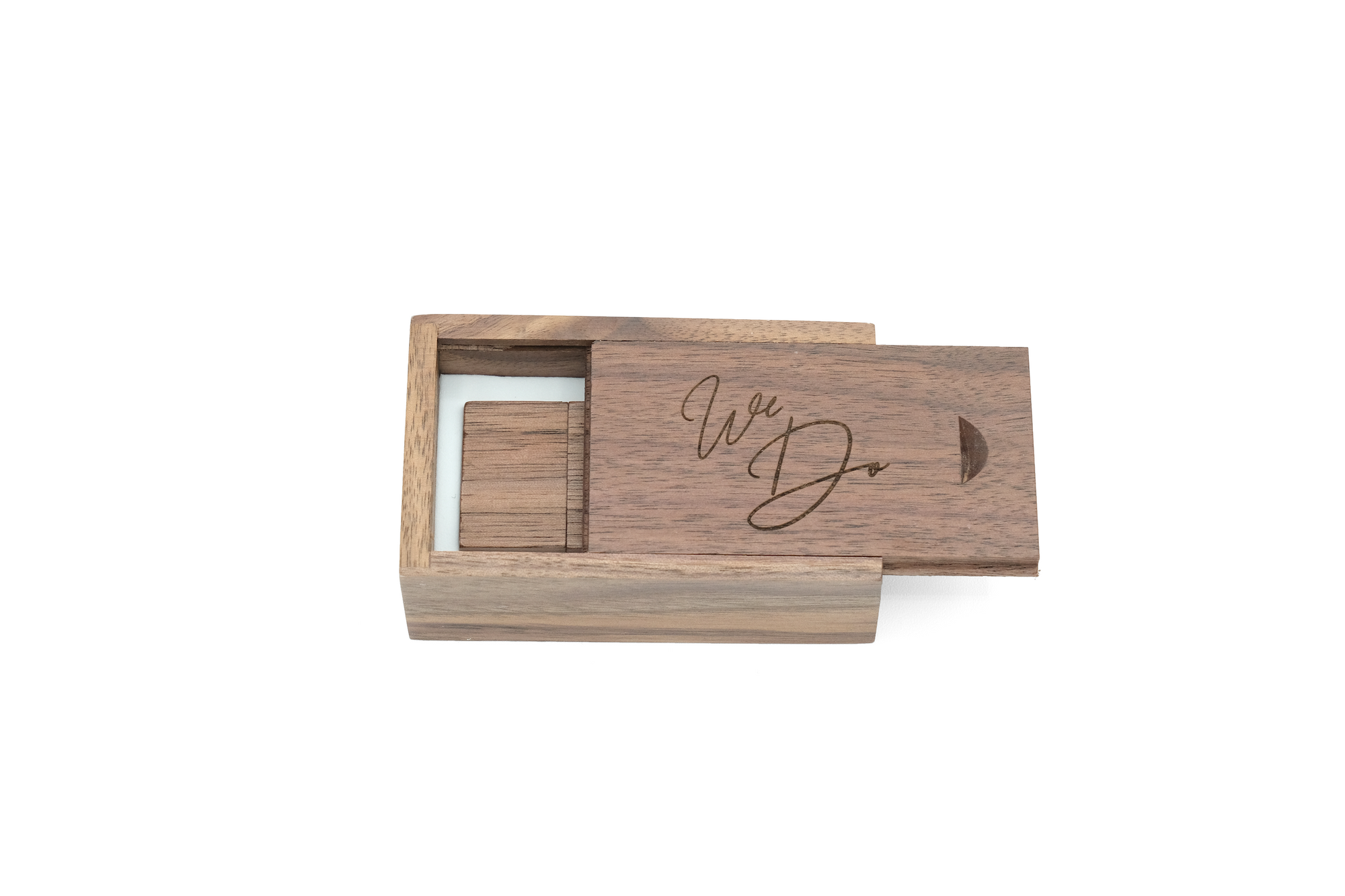 "We Do" Walnut Box + USB