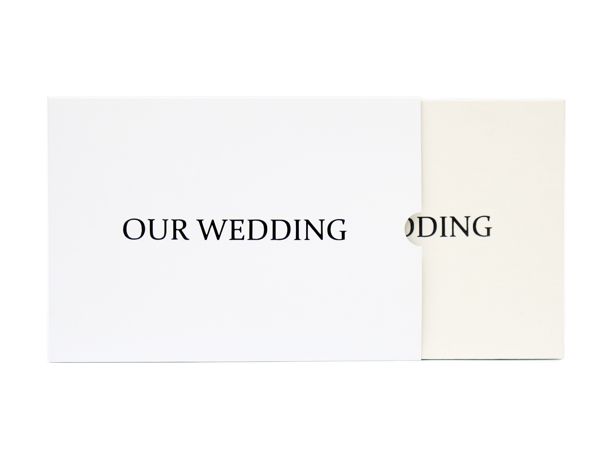 "Our Wedding" Video Book