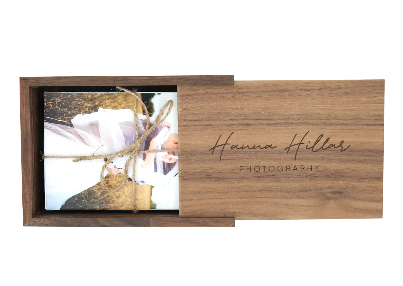 Walnut Photo Box