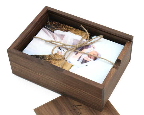 Walnut Photo Box